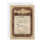 Fishing Birthday Party Rustic Wood Fish Rod Invite