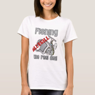 Fishing Bluegill The Reel Deal Serious Fishing T-Shirt