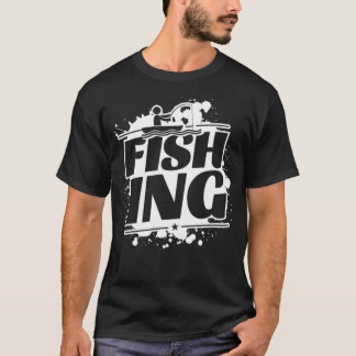 Fishing Boat Angler Fishing (2) fish T-Shirt