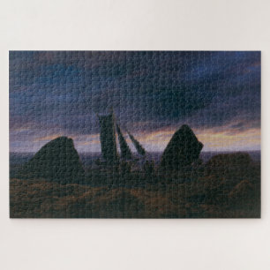 Fishing Boat Between Two Rocks on the Baltic Sea Jigsaw Puzzle