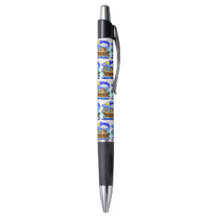 Fishing Boat Cartoon Pen