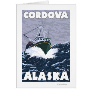 Fishing Boat Scene - Cordova, Alaska