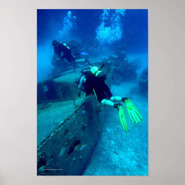 Fishing Boat Wreck Poster (Front)