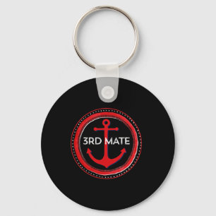 Fishing Boating 3rd Mate Nautical  Keychain