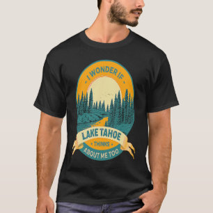 Fishing Boating Camping Lake Vacation Lake Tahoe T-Shirt
