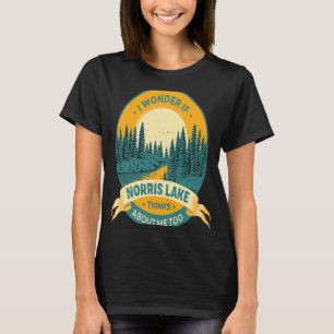 Fishing Boating Camping Lake Vacation Norris Lake T-Shirt