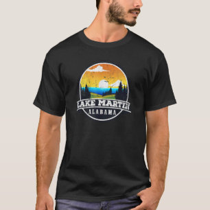 Fishing Boating Camping - Lakeview Lake Martin T-Shirt