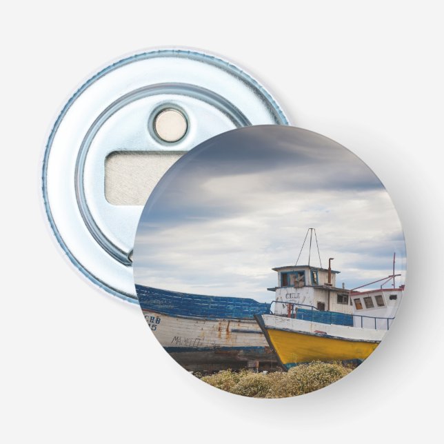Fishing boats bottle opener (Front)