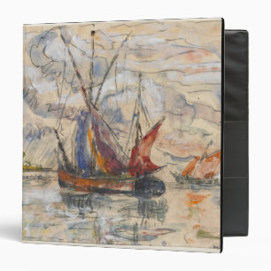Fishing Boats in La Rochelle, c.1919-21 Binder