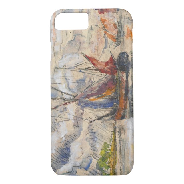 Fishing Boats in La Rochelle, c.1919-21 Case-Mate iPhone Case (Back)