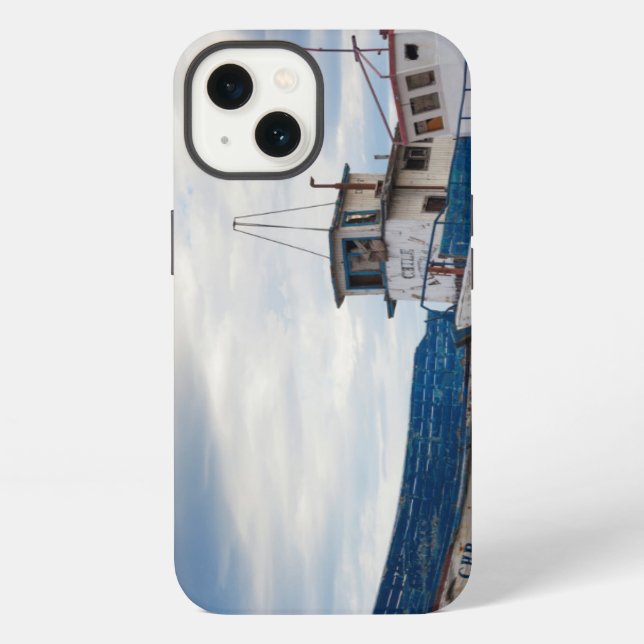 Fishing boats iPhone case (Back)