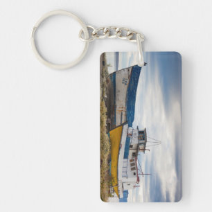 Fishing boats keychain