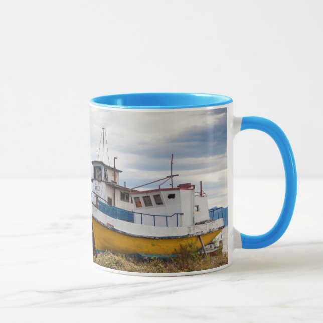 Fishing boats mug (Right)