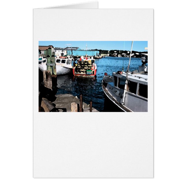 Fishing Boats Painting (Front)