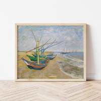 Fishing Boats | Vincent Van Gogh