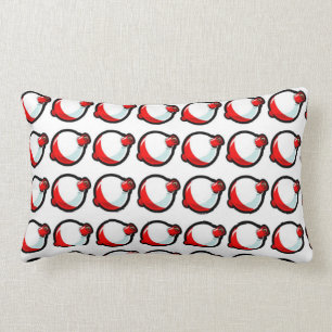 Fishing Bobbers Lumbar Pillow