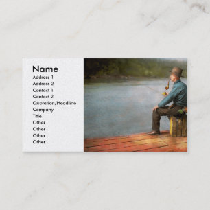 Fishing - Booze hound 1922 Business Card