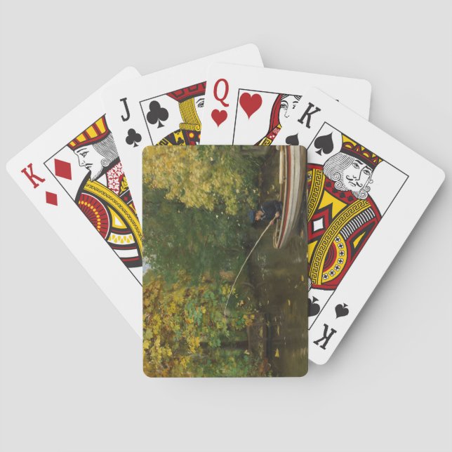 Fishing Boy (by Hans Andersen Brendekilde) Playing Cards (Back)