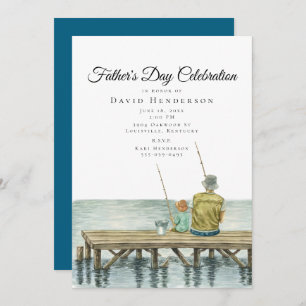 Fishing Buddy Father's Day Invitation