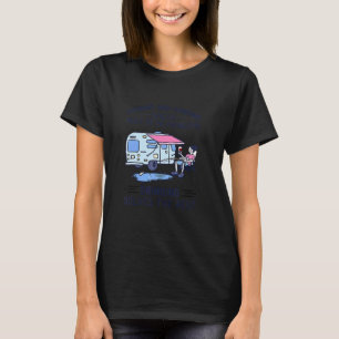 Fishing Camping Solve Most Of My Problems Drinking T-Shirt