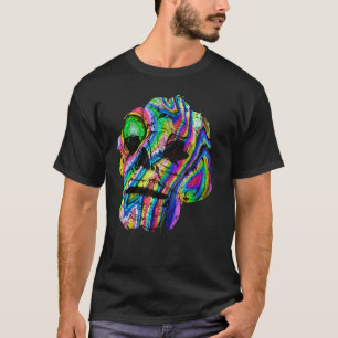 Fishing Carp Fish Skull Tye Dye Carp Fisherman T-Shirt