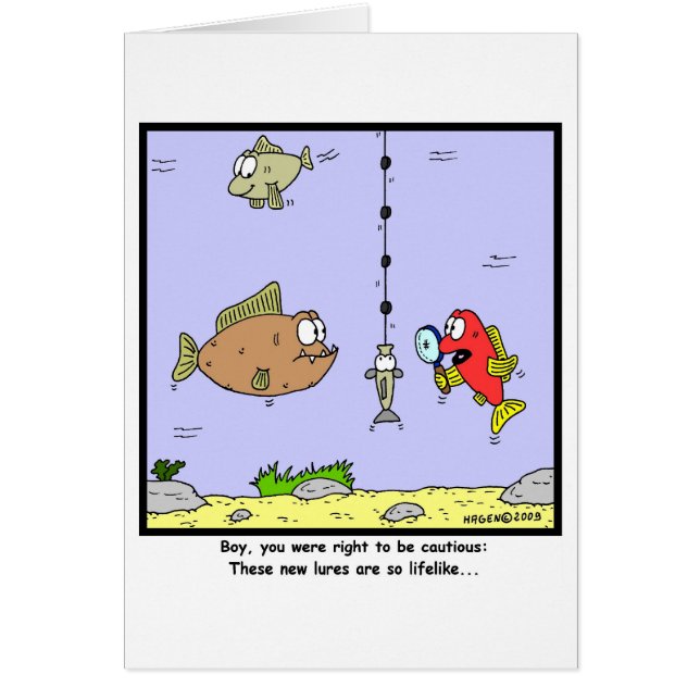 Fishing Cartoon: Lures (Front)