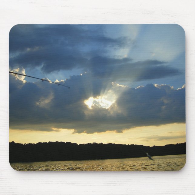Fishing Cast Mouse Pad (Front)