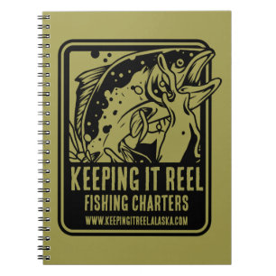 Fishing Charters And Club Accessories Notebook