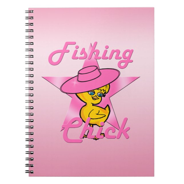 Fishing Chick #8 Notebook (Front)