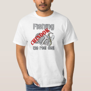 Fishing Chinook Salmon The Reel Deal Fishing T-Shirt