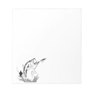 Fishing Club Template Notepad