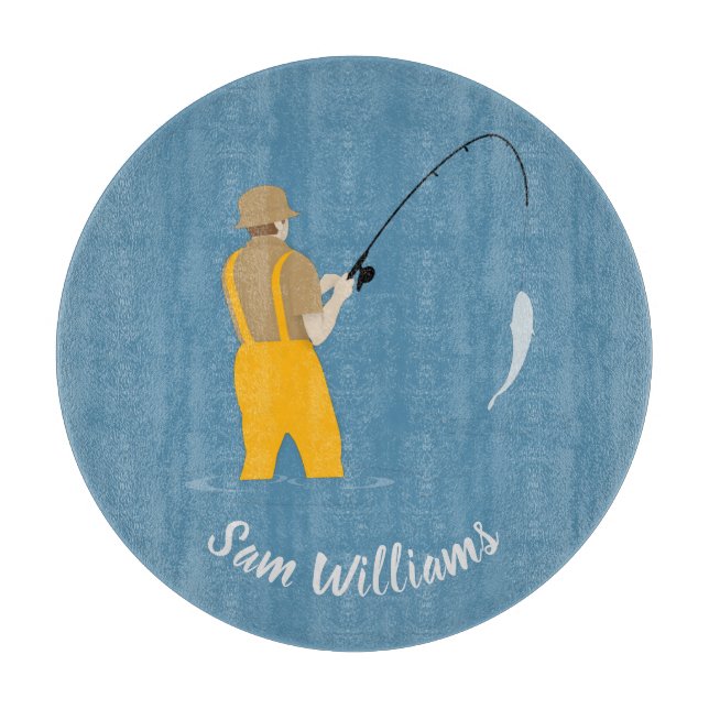 Fishing Cutting Board (Front)