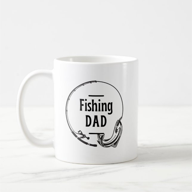 Fishing Dad  Coffee Mug (Left)