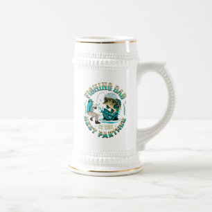 Fishing Dad Is The Best Partner Beer Stein