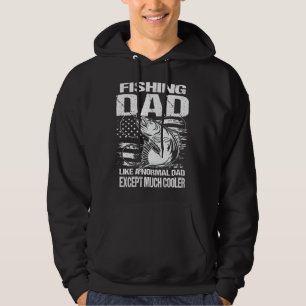 Fishing Dad Like A Normal Dad Only Cooler Fisherma Hoodie