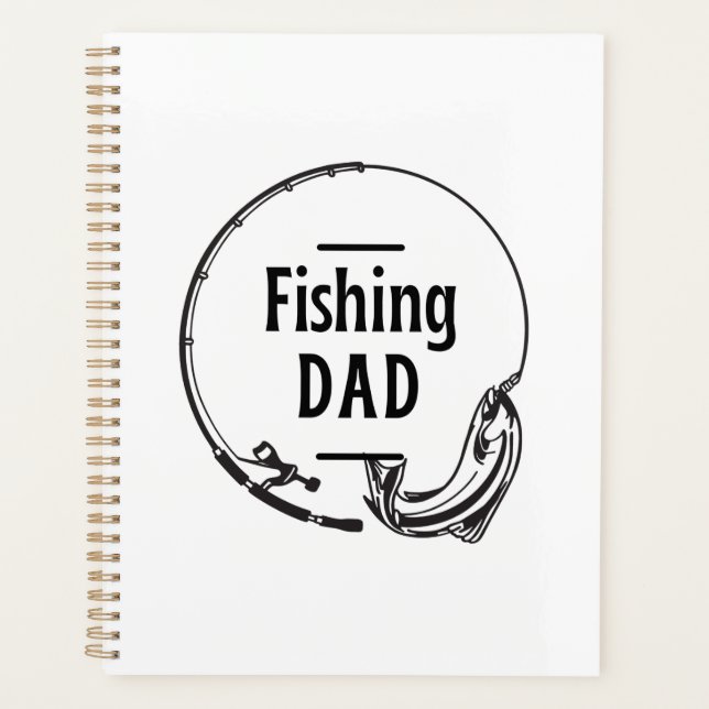 Fishing Dad  Planner (Front)