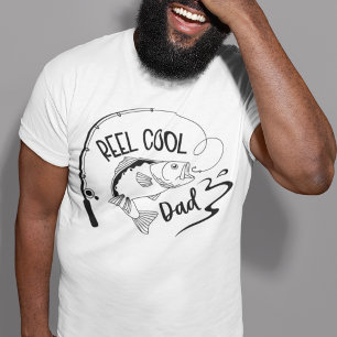 FISHING DAD REEL COOL DAD Father's Day T-Shirt