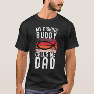 Fishing Dad Son Father Fisherman T-Shirt