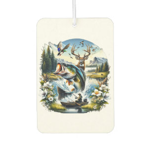 Fishing, Deer, Duck Hunting Air Freshener