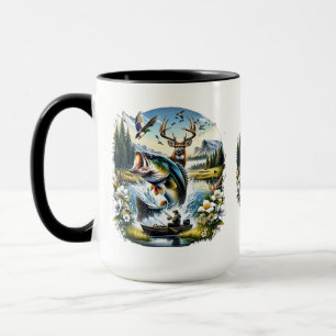 Fishing, Deer, Duck Hunting Mug