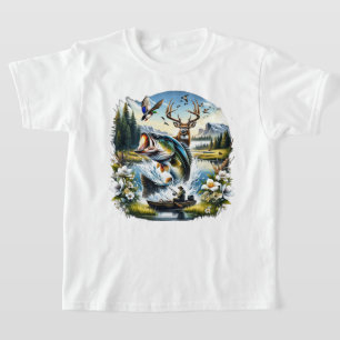 Fishing, Deer, Duck Hunting T-Shirt