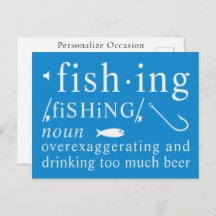 Fishing Definition Beer Exaggeration Hooks  Gift