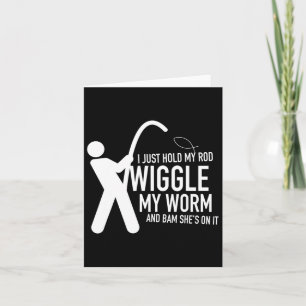 Fishing Dirty Ual Humour  Card