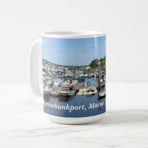 Fishing docks in Kennebunkport Maine Coffee Mug