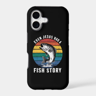 Fishing Even Jesus Had Fish Story Bass Fish Funny 
