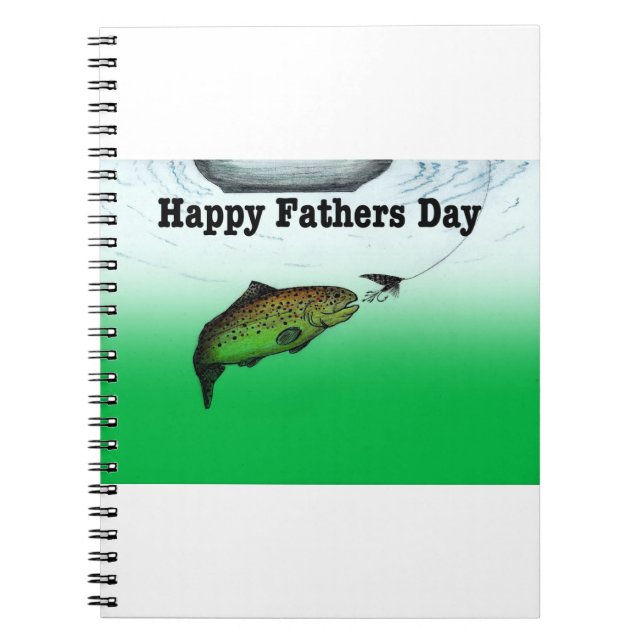 Fishing Fathers Day Notebook (Front)