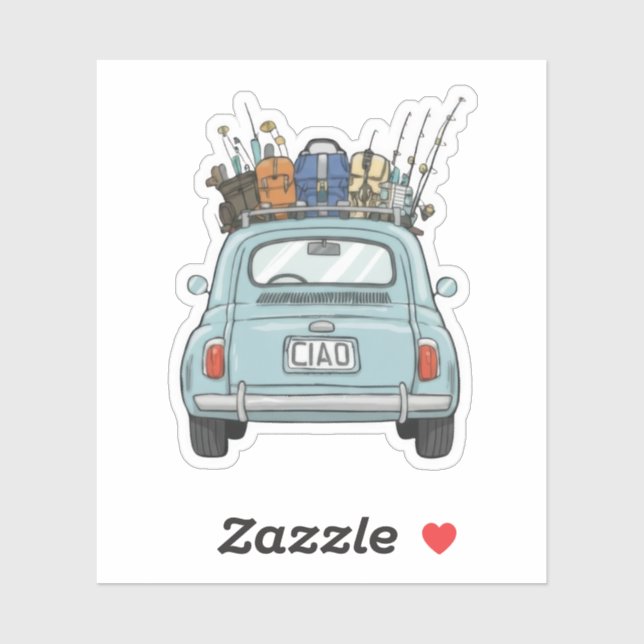 Fishing Fiat Car (Sheet)