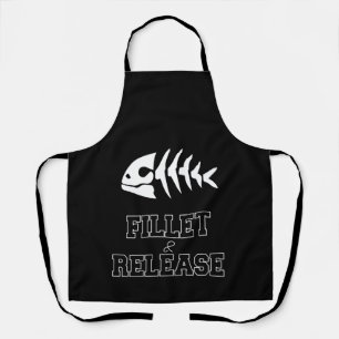 Fishing Fillet And Release T Shirt Apron