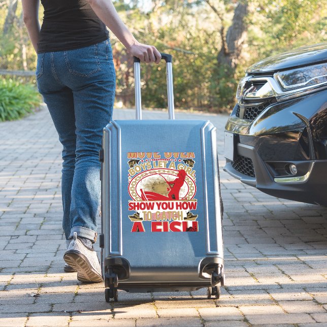 Fishing fish outdoor (Suitcase Insitu)