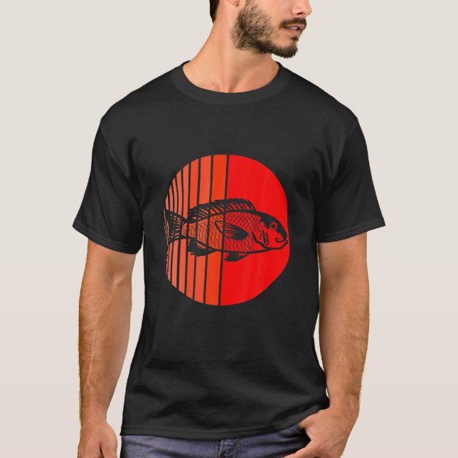 Fishing Fish Red Snapper T-Shirt (Front)